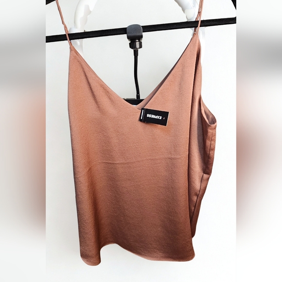 Express Tops - Express Tan Camisole Top